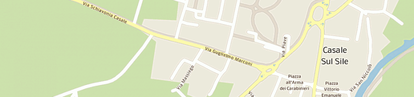 Mappa della impresa assitreviso snc di martini mauro e c a CASALE SUL SILE