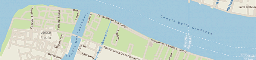 Mappa della impresa dani snc di de rossi nicoletta e c a VENEZIA
