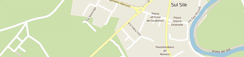 Mappa della impresa torresan marco a CASALE SUL SILE