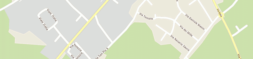 Mappa della impresa cia servizi treviso srl a SAN VENDEMIANO