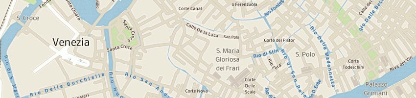 Mappa della impresa mini express snc di vitturi franco a VENEZIA