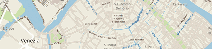 Mappa della impresa lares srl a VENEZIA
