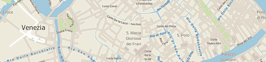 Mappa della impresa coop acli san marco a VENEZIA