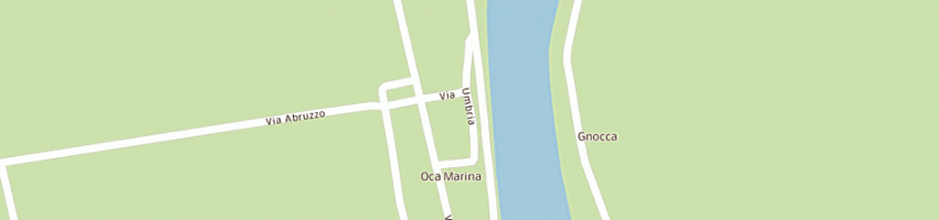 Mappa della impresa fra di snc di santin dino e c a TAGLIO DI PO