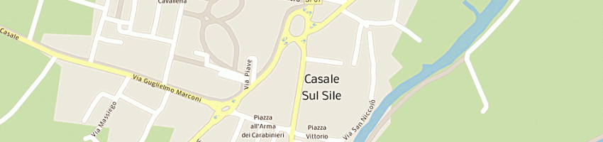 Mappa della impresa agtech srl a CASALE SUL SILE