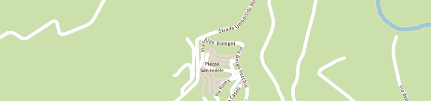 Mappa della impresa montagnini romeo a MONTONE