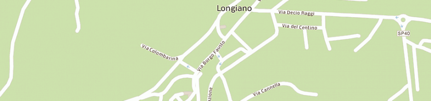 Mappa della impresa cassa di risparmio di cesena (spa) a LONGIANO