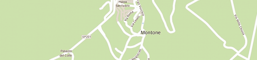 Mappa della impresa municipio di motone a MONTONE