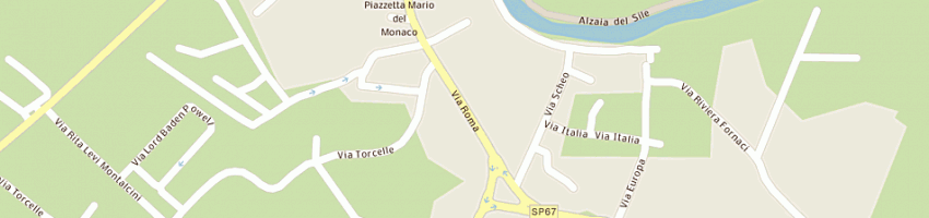 Mappa della impresa sartoretto giuliana a CASALE SUL SILE