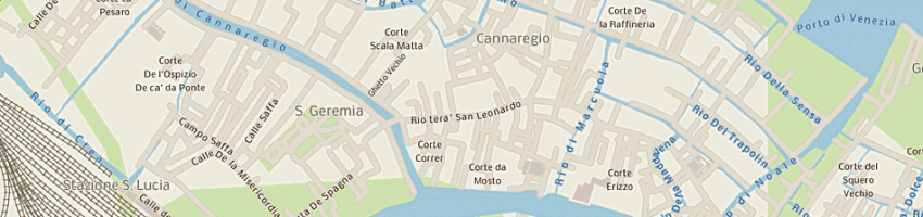 Mappa della impresa hotel tre archi srl a VENEZIA