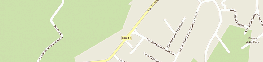 Mappa della impresa brenci gianfranco a MARSCIANO