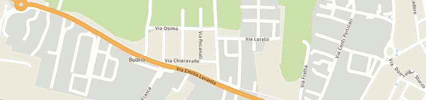 Mappa della impresa celox trade srl a CESENA