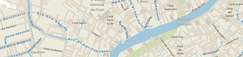Mappa della impresa allied tours e travel di aniello antonio trombetta a VENEZIA