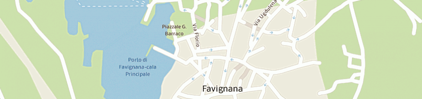 Mappa della impresa trattorie trattoria il timone a FAVIGNANA