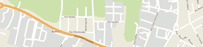 Mappa della impresa eredi rossi aurelio sas di rossi adelmo e c a CESENA