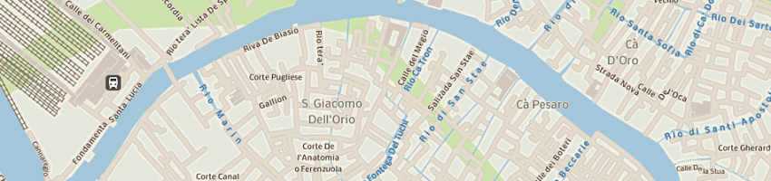 Mappa della impresa trefin srl a VENEZIA