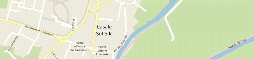 Mappa della impresa dior srl a CASALE SUL SILE