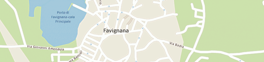 Mappa della impresa alimentari egadi srl a FAVIGNANA