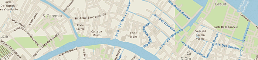 Mappa della impresa lanza rag giovanni a VENEZIA