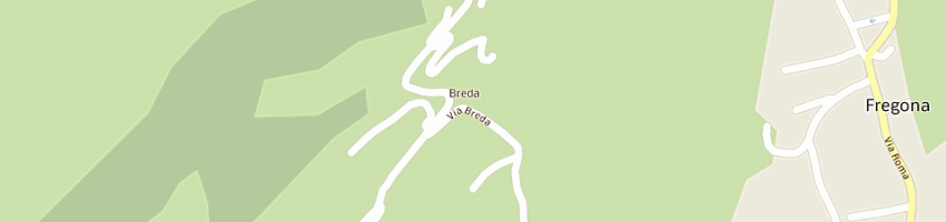 Mappa della impresa breda giovanni battista a FREGONA