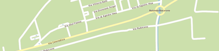 Mappa della impresa banca di credito cooperativo di macerone (soccooprl) a CESENA