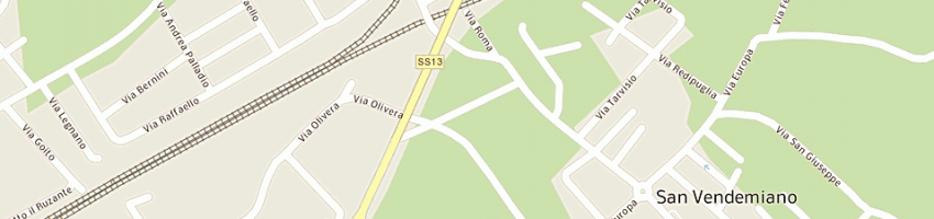 Mappa della impresa tre - di (snc) a SAN VENDEMIANO
