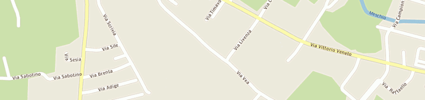 Mappa della impresa valbex di bet f e c snc a VITTORIO VENETO