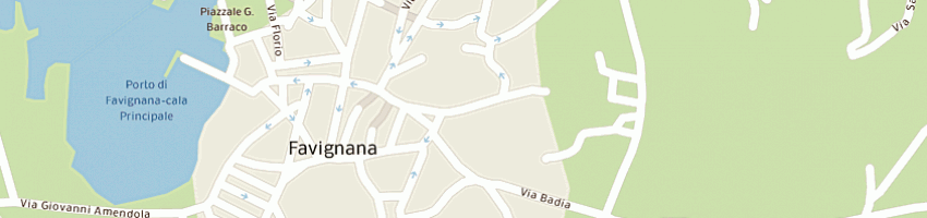 Mappa della impresa gandolfo vincenza a FAVIGNANA