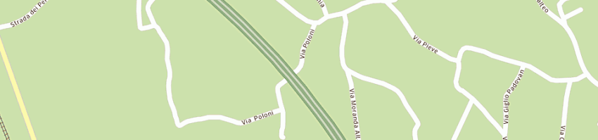 Mappa della impresa agriturismo al vecchio convento a SAN FIOR