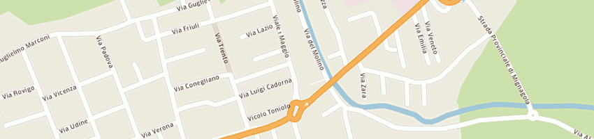 Mappa della impresa estetica studio di igiene nicla a SAN BIAGIO DI CALLALTA