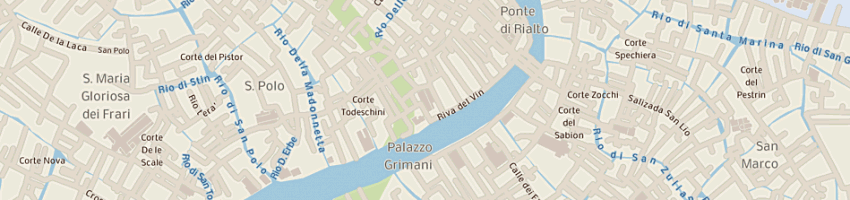 Mappa della impresa bianco restauri srl a VENEZIA