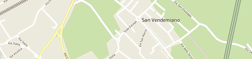 Mappa della impresa b e c sas di bettin adriano e c a SAN VENDEMIANO