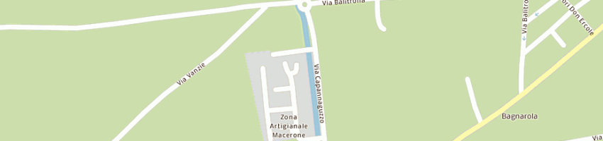 Mappa della impresa kyos confezioni grafiche di ceccarelli e toni snc a CESENA