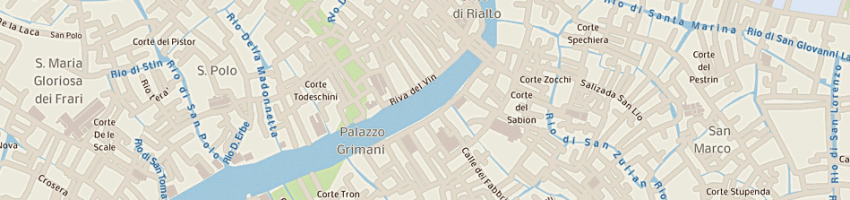 Mappa della impresa pizzeria palasport sas di o bragato e c a VENEZIA