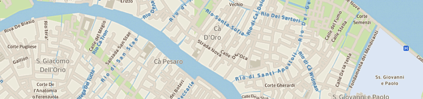 Mappa della impresa banca banca nazionale del lavoro a VENEZIA