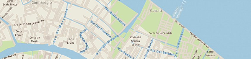 Mappa della impresa l a i f lagunare immobiliare finanziaria sas di a foscari e c a VENEZIA