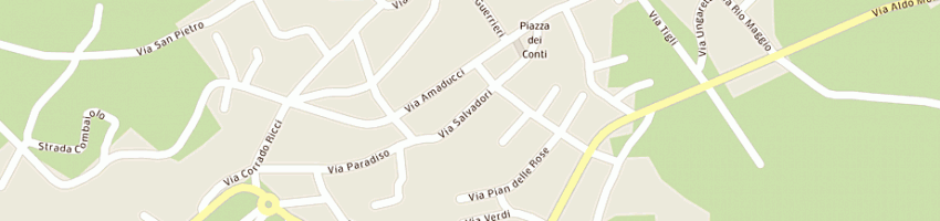 Mappa della impresa scuola elementare di carpegna a CARPEGNA