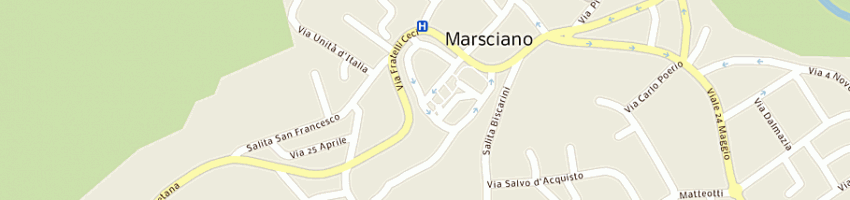 Mappa della impresa alessandri giancarlo a MARSCIANO