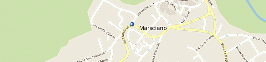 Mappa della impresa cei di incarnato raffaele a MARSCIANO