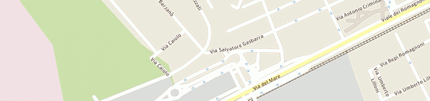 Mappa della impresa centro demolizioni moto di bellachioma franco e fabio - snc a ROMA