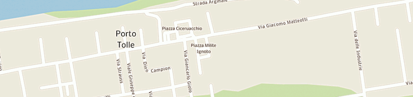 Mappa della impresa modena angelo e valentini pietro snc a PORTO TOLLE