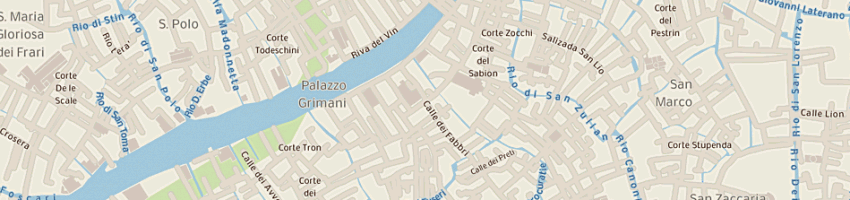 Mappa della impresa comitati privati assoni e orgoni per la salvaguardia di venezia a VENEZIA