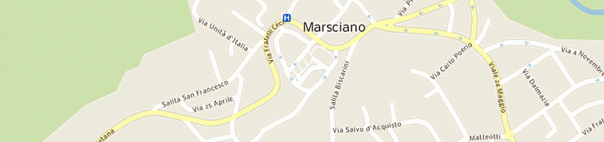 Mappa della impresa bistrot snc di bicchieraro umberto e codetti daniele a MARSCIANO