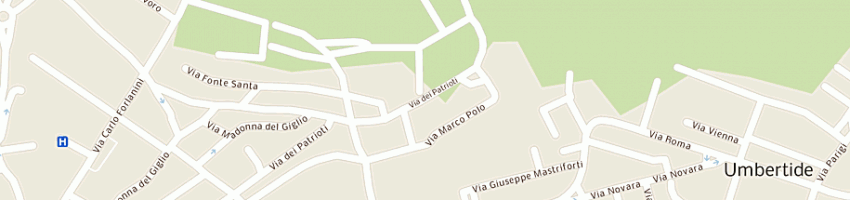 Mappa della impresa migliorati leda a UMBERTIDE