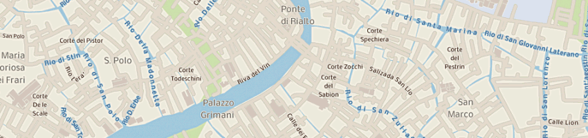 Mappa della impresa schiavon federico a VENEZIA
