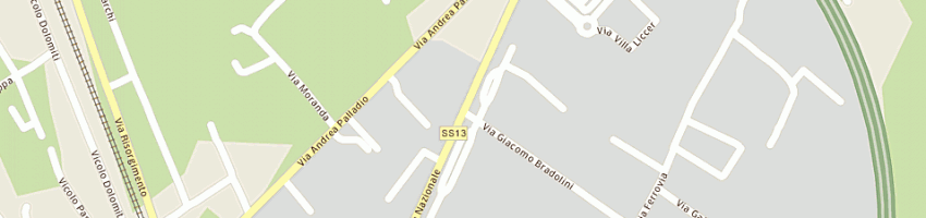 Mappa della impresa hotel palladio a SAN FIOR