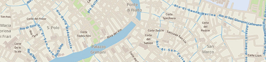 Mappa della impresa bar rizzo c e g (snc) a VENEZIA