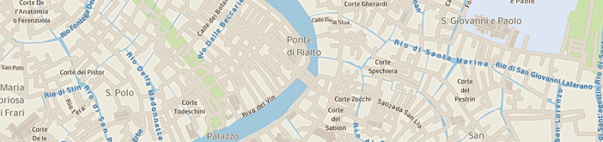 Mappa della impresa frollo gioiellerie di giorgio frollo e c snc a VENEZIA