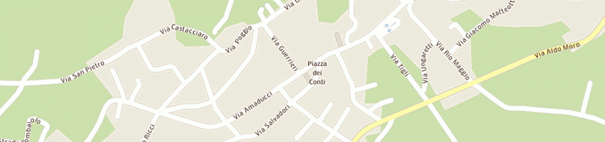 Mappa della impresa tombini tilde a CARPEGNA