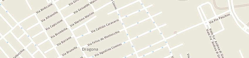 Mappa della impresa beringraf di stringaro adriano e c a ROMA